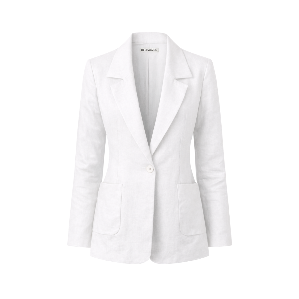 Linen Blend Blazer