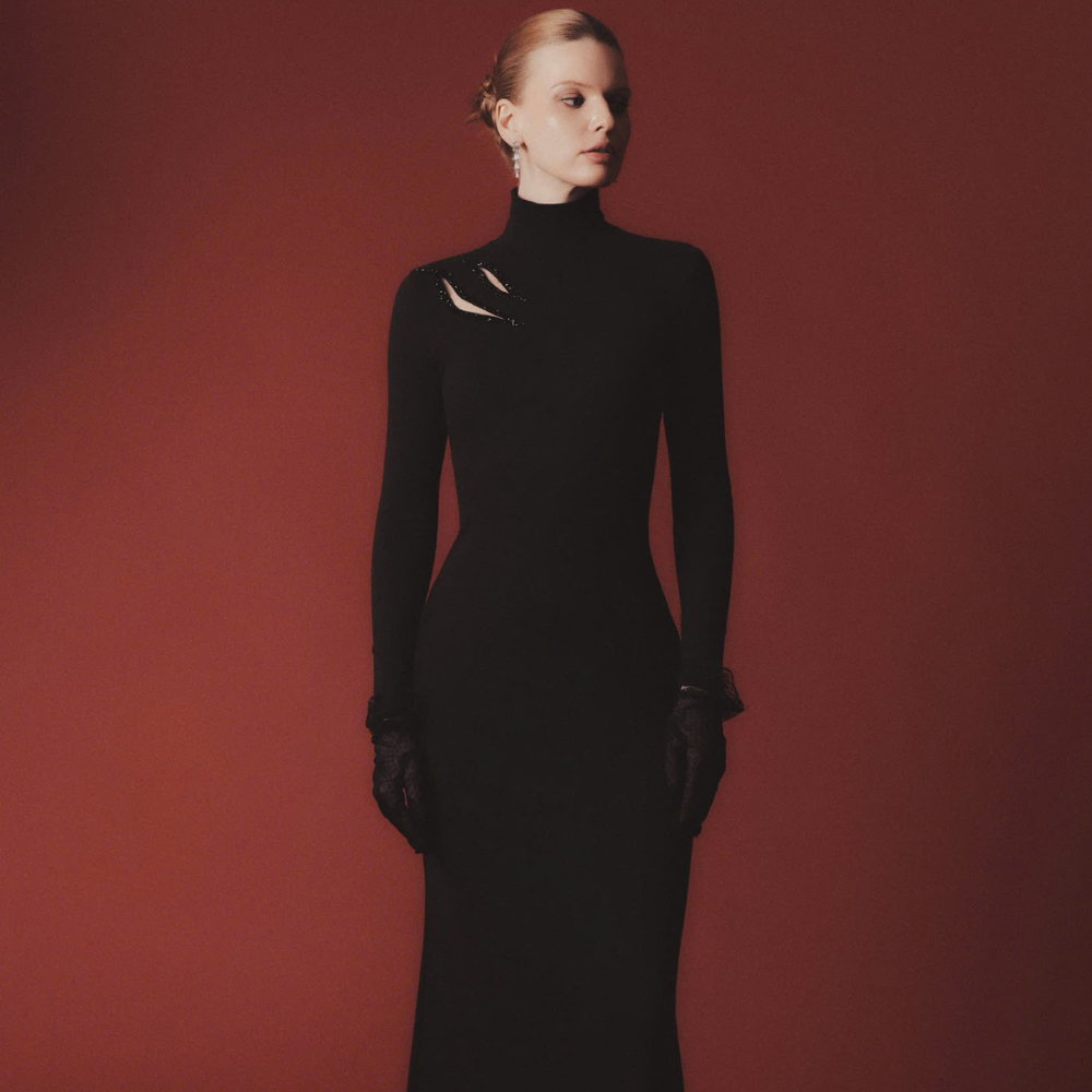 Designer dresses new bring you Luxe dress in silk. Shop Now!