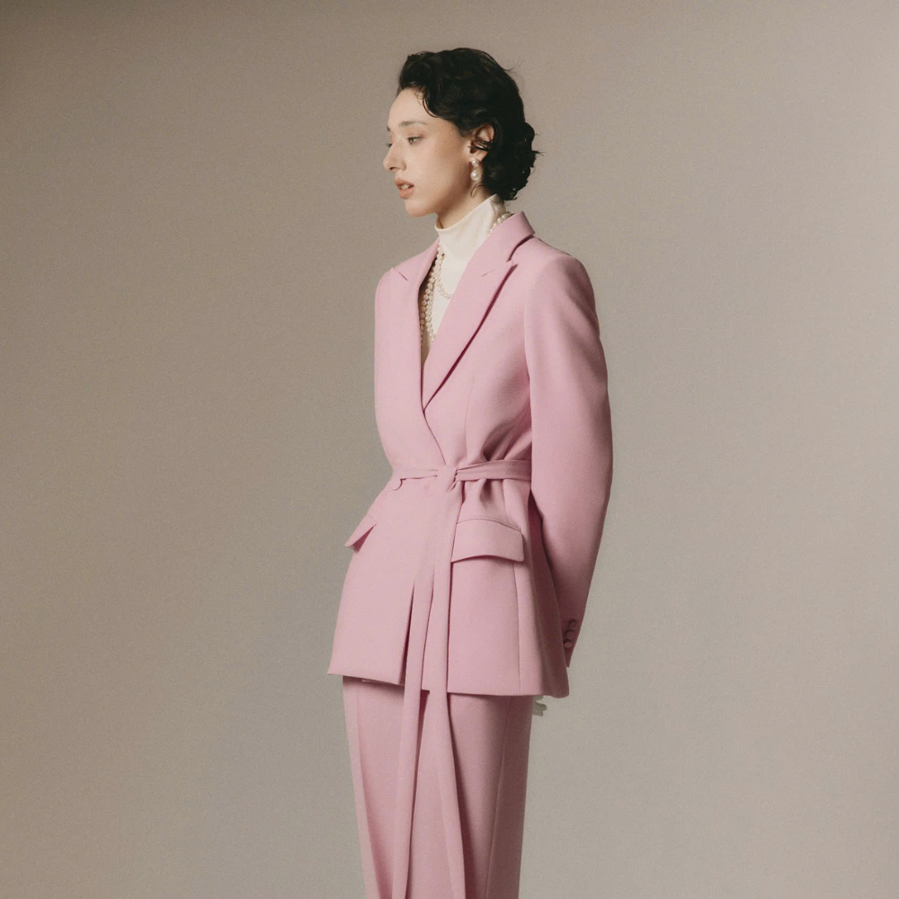 Feel the finesse of luxury clothing with Margot silk pants. Shop Now!