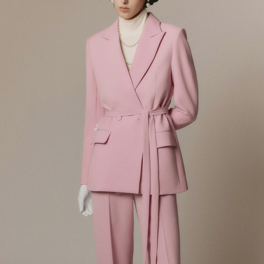 Margot silk blazer bring softness to luxury clothing. Shop Now!