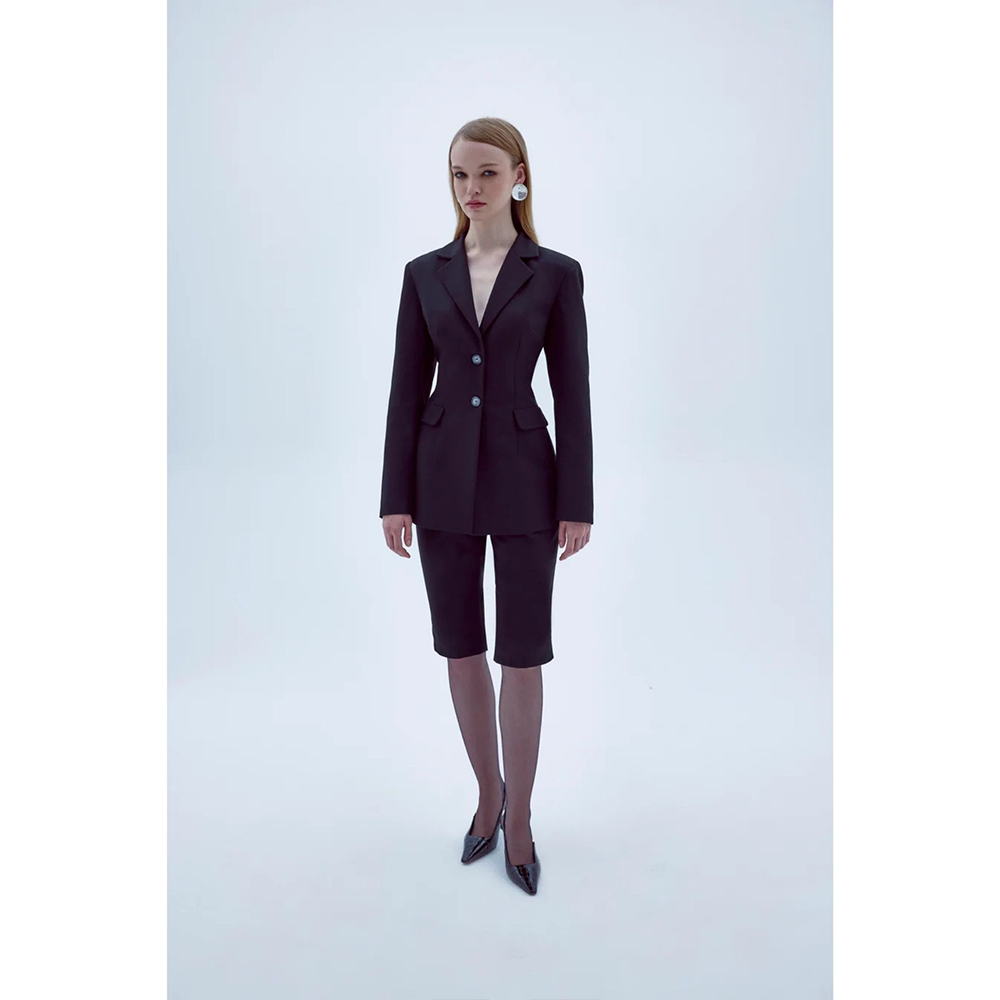 Marylebone Tailored Jacket in Black