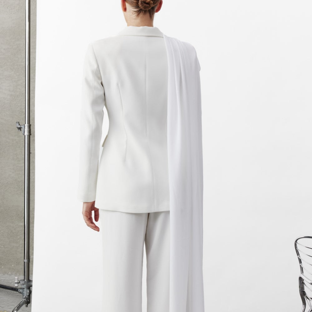 Marylebone Blazer With Chiffon