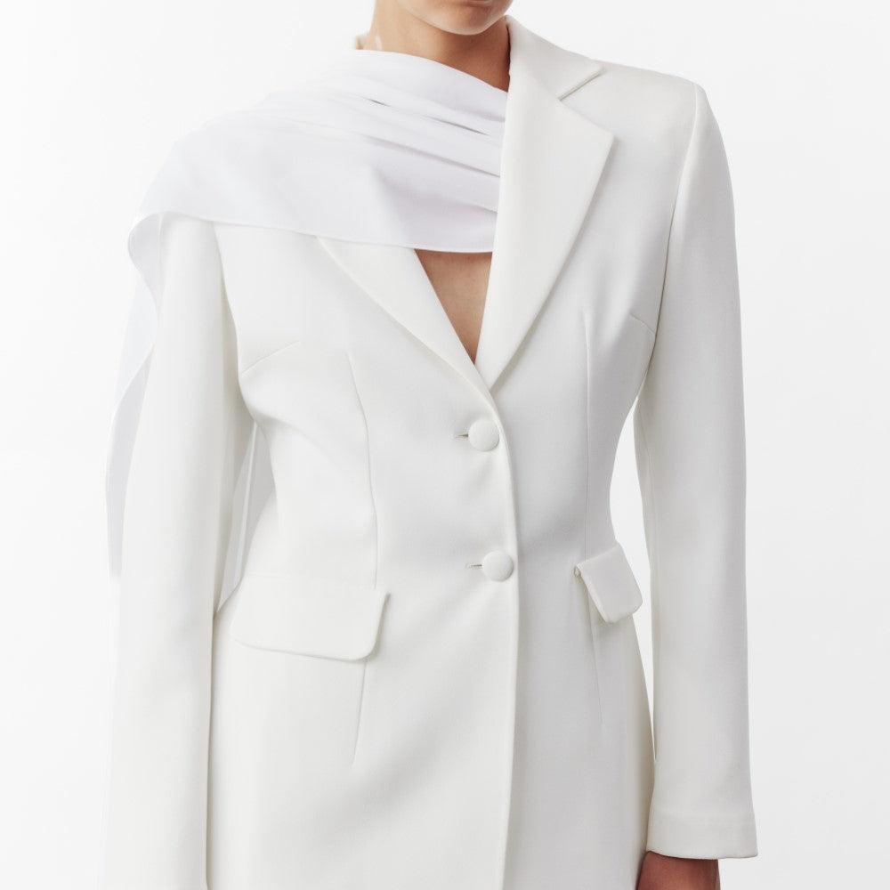 Marylebone Blazer With Chiffon