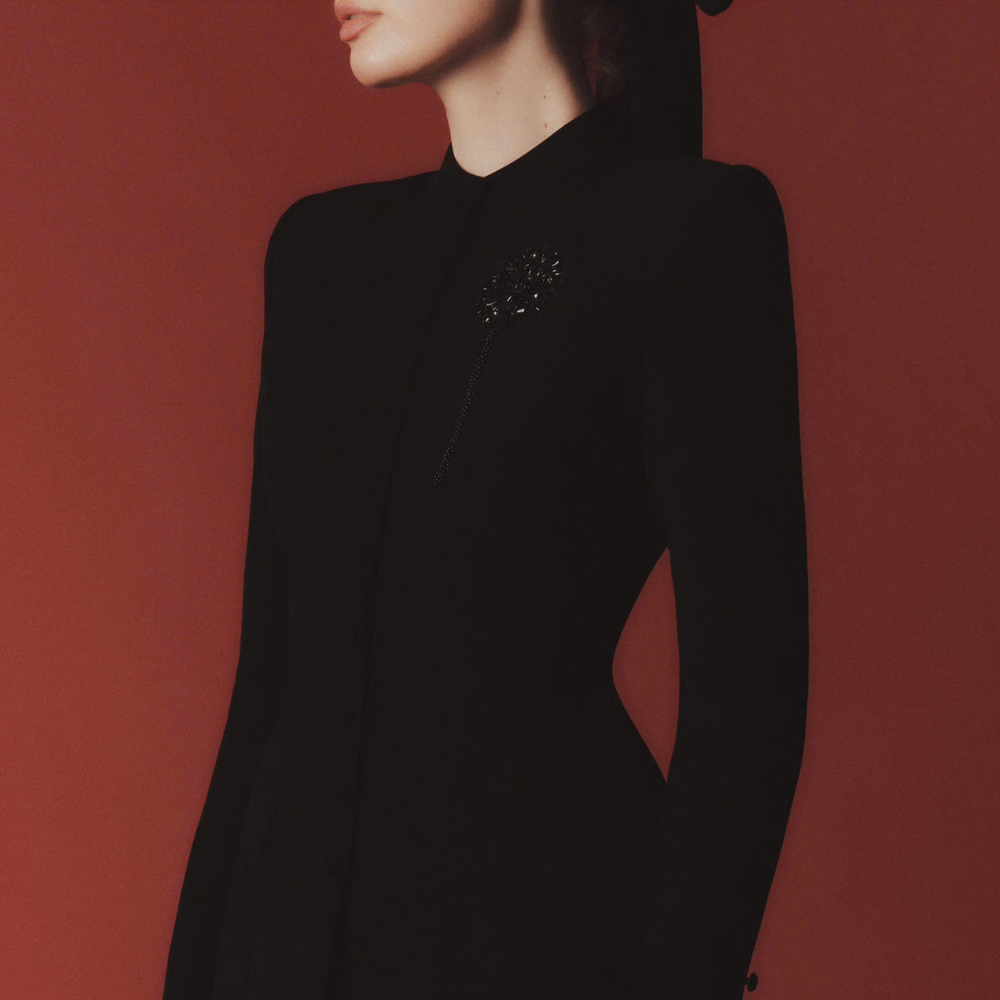 High end clothing meets grace with Milana Poly Silk Jacket. Shop Now!