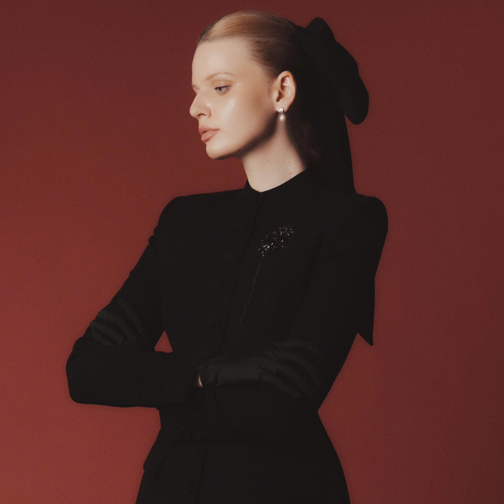 High end clothing meets grace with Milana Poly Silk Jacket. Shop Now!