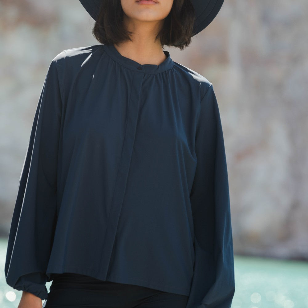 Milano UV Blouse designer blouse crafted for elegant looks. Shop Now!