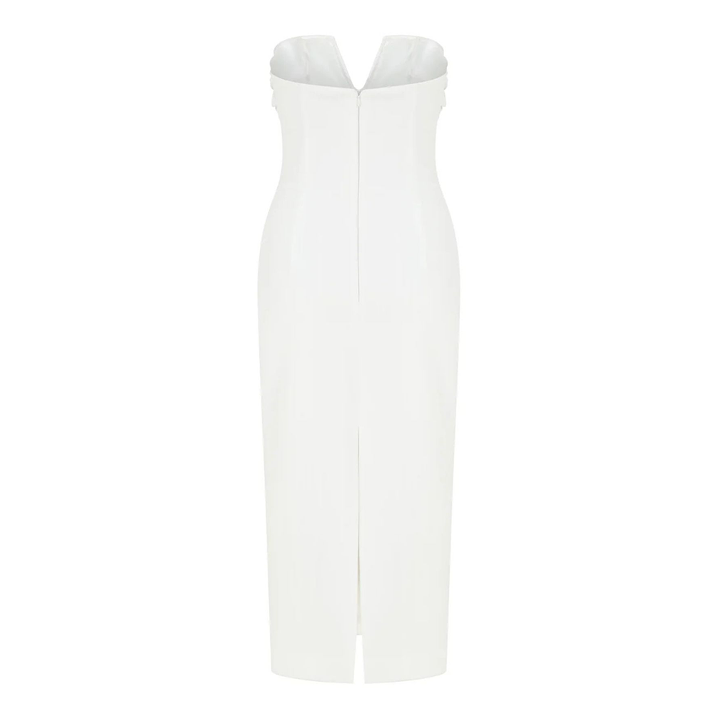 Miora Crepe Midi Dress