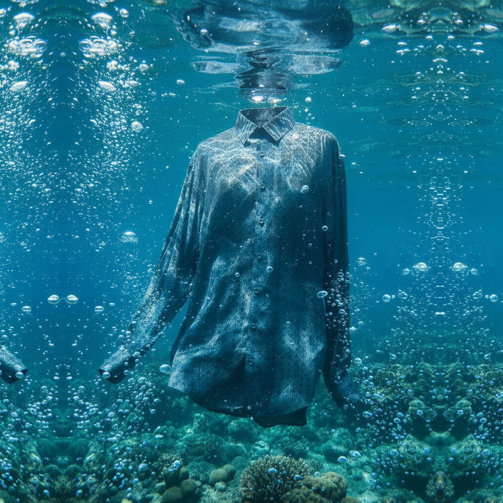 Shop online from our exclusive website and discover the Ocean Icosahedron Day To Night Pajama by Benedetti Life, crafted from soft eucalyptus fiber for breathable comfort and sustainable luxury.