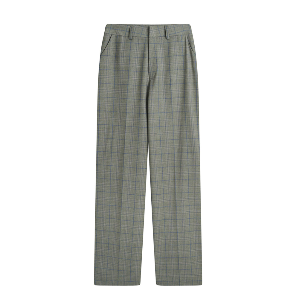 Chic olive wool pants from shop new arrivals in floor length. Shop Now!