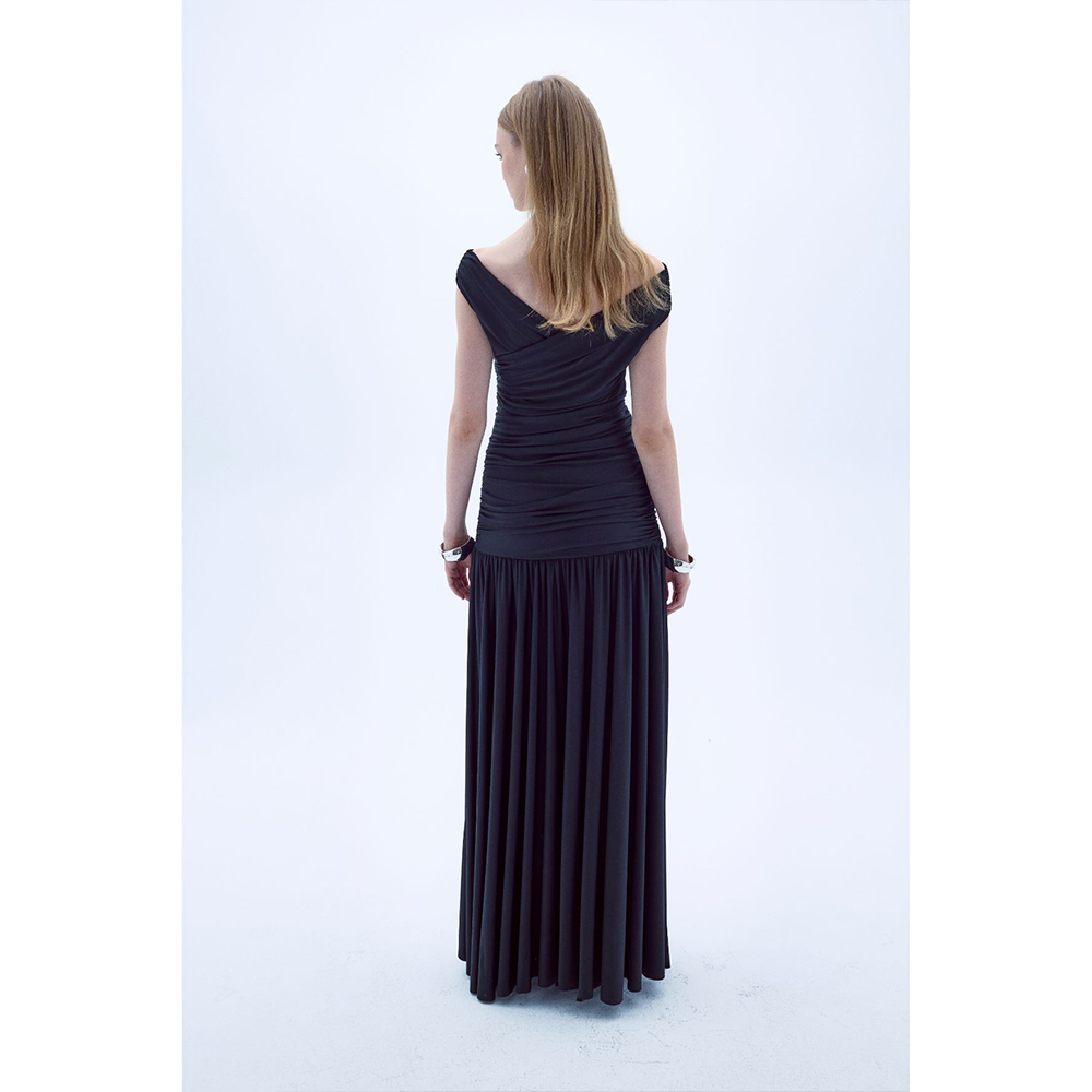 Purley Jersey Long Dress