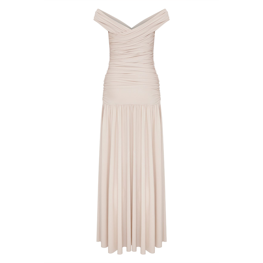 Purley Jersey Long Dress