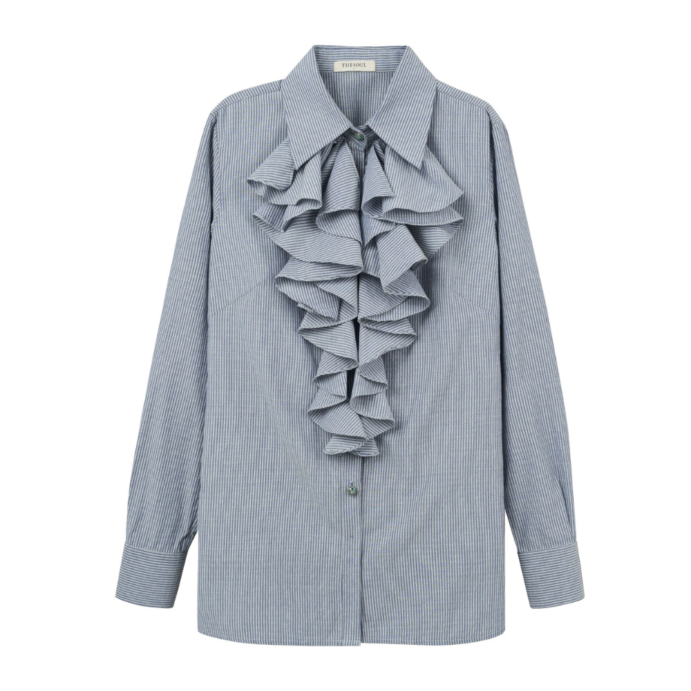 Soft cotton blouse from luxury clothing website for elegant days. Shop Now!