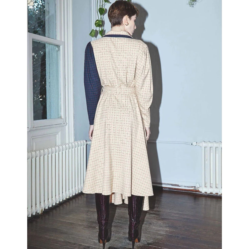 Explore the Sava Asymmetric Hem Midi Dress at our designer store. Shop Now!