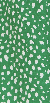 Women's Mini Dress in Green with Long Sleeves, Animal Print Wrap Style - Chic and Flattering by Liquorish