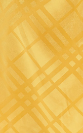 Women's Mini Dress in Mustard with High Neck, Puff Sleeves & Chic Check Design - Liquorish