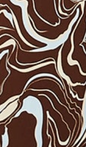 Women's Maxi Dress with Kimono Sleeves in Brown - Scribble Print Wrap Style by Liquorish