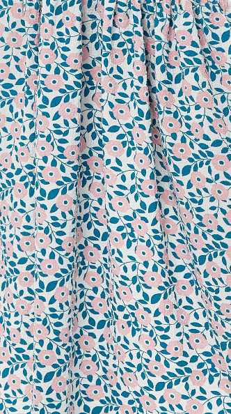 Women's Maxi Dress with Short Sleeves, Floral Print, Oversized Fit in Vibrant Colors - Liquorish