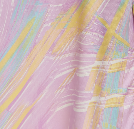 Women's Maxi Dress with High Neck and Front Slit in Lilac - Floaty Sleeveless Style by Liquorish