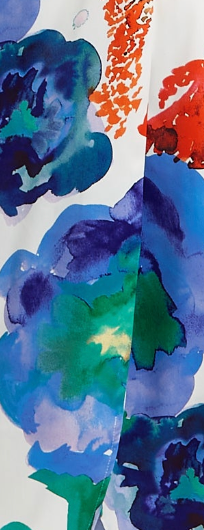 Women's Midi Wrap Dress - White Floral Print with Short Sleeves, Front Slit & Flattering Fit - Liquorish