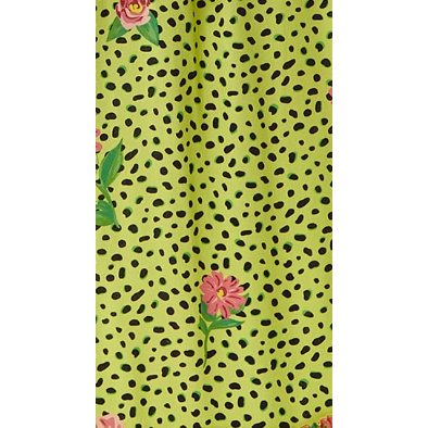 Women's Maxi Dress in Neon Green with Off Shoulder Sleeves and Tie Waist Detail - Liquorish