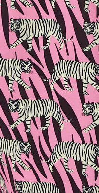 Women's Relaxed Purple Animal Print Blazer with Padded Shoulders - Liquorish