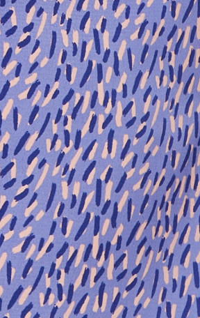 Women's Blazer in Purple with Stroke Print, Relaxed Fit, Padded Shoulders, Liquorish