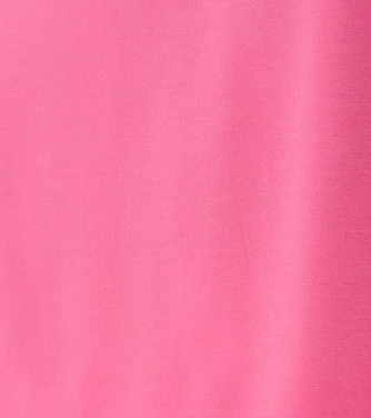 Women's Mini Dress in Pink with Short Sleeves and Lace Collar - Elegant Charm by Liquorish