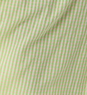 Women's Midi Dress with Frill Sleeves in Green Gingham - Cut Out Back and Tie Detail by Liquorish