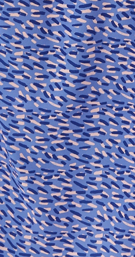 Women's Abstract Print Midi Skirt with Front Slit in Purple - Perfect for Summer Holidays by Liquorish