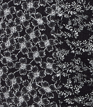 Women's Floral Wrap Top in Black - V Neck, Balloon Sleeves, Waist Tie, Crop Length, Perfect for Beach Holidays & Festivals