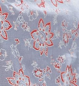 Women's Floral Print Crop Shirt in Lilac - Long Sleeves, Cropped Style, Tie Waist, Perfect for a Stylish Look.