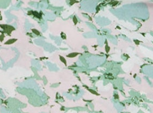 Women's Green Floral Halterneck Crop Top - Co-ord Set, Open Back, Regular Fit, Perfect for Summer