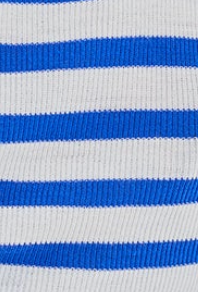 Women's Jumper in Navy and White with Full Length Sleeves - Cropped Fit by Liquorish