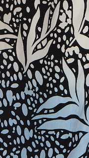 Printed Blue Dip Dye Wrap Midaxi Dress