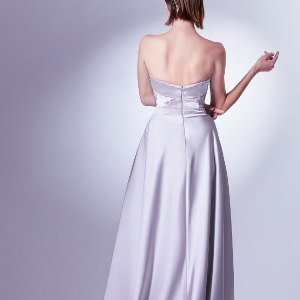 A unique palette of colors merges meticulously in this dress to create a unique and distinguished look.