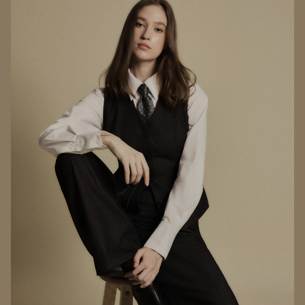 Discover the perfect balance of elegance and casual style with a designer dress and Slate Denim Pants. Shop Now!