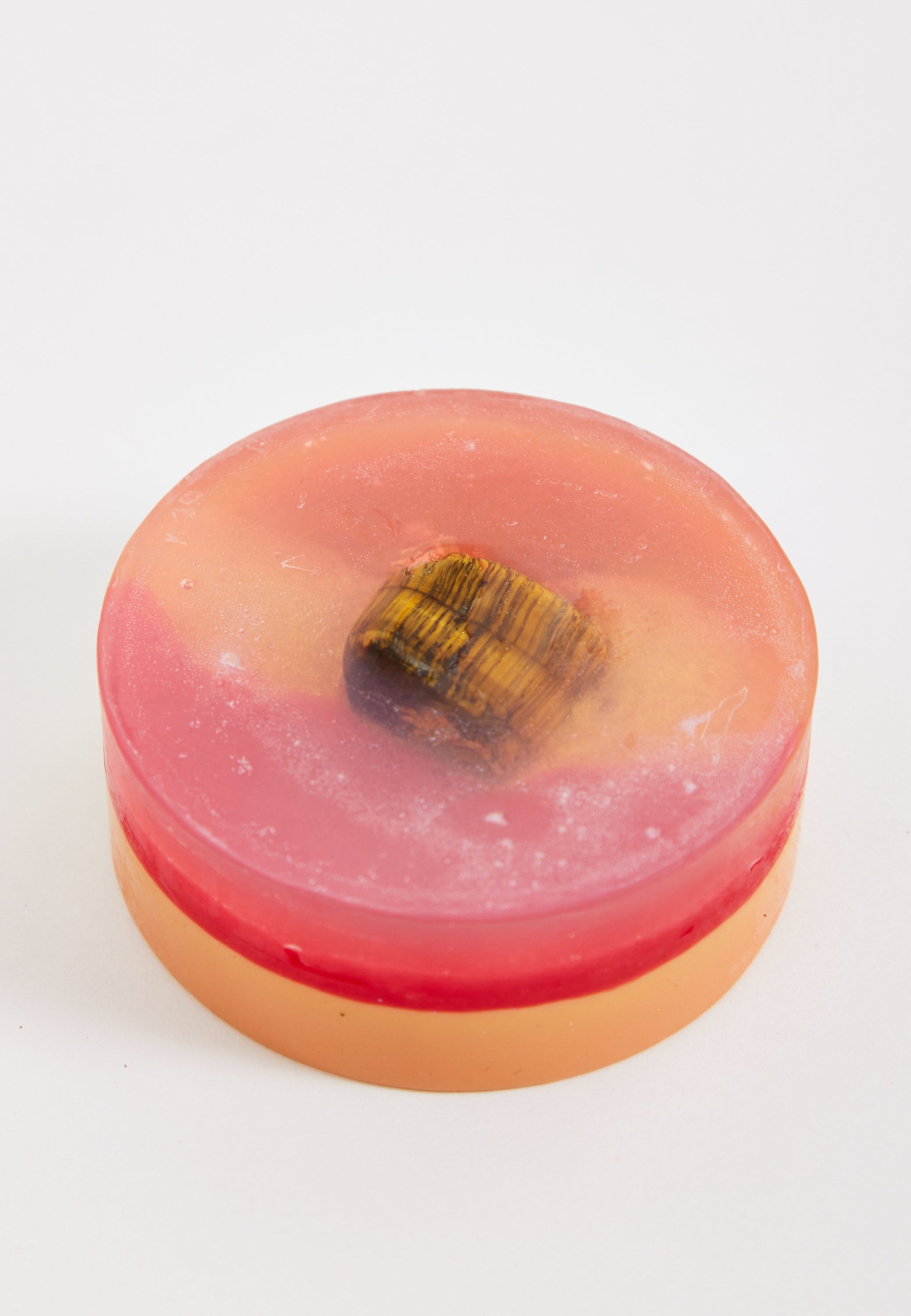 Liquorish Tigers Eye Semi Precious Stone Soap Handmade Soap