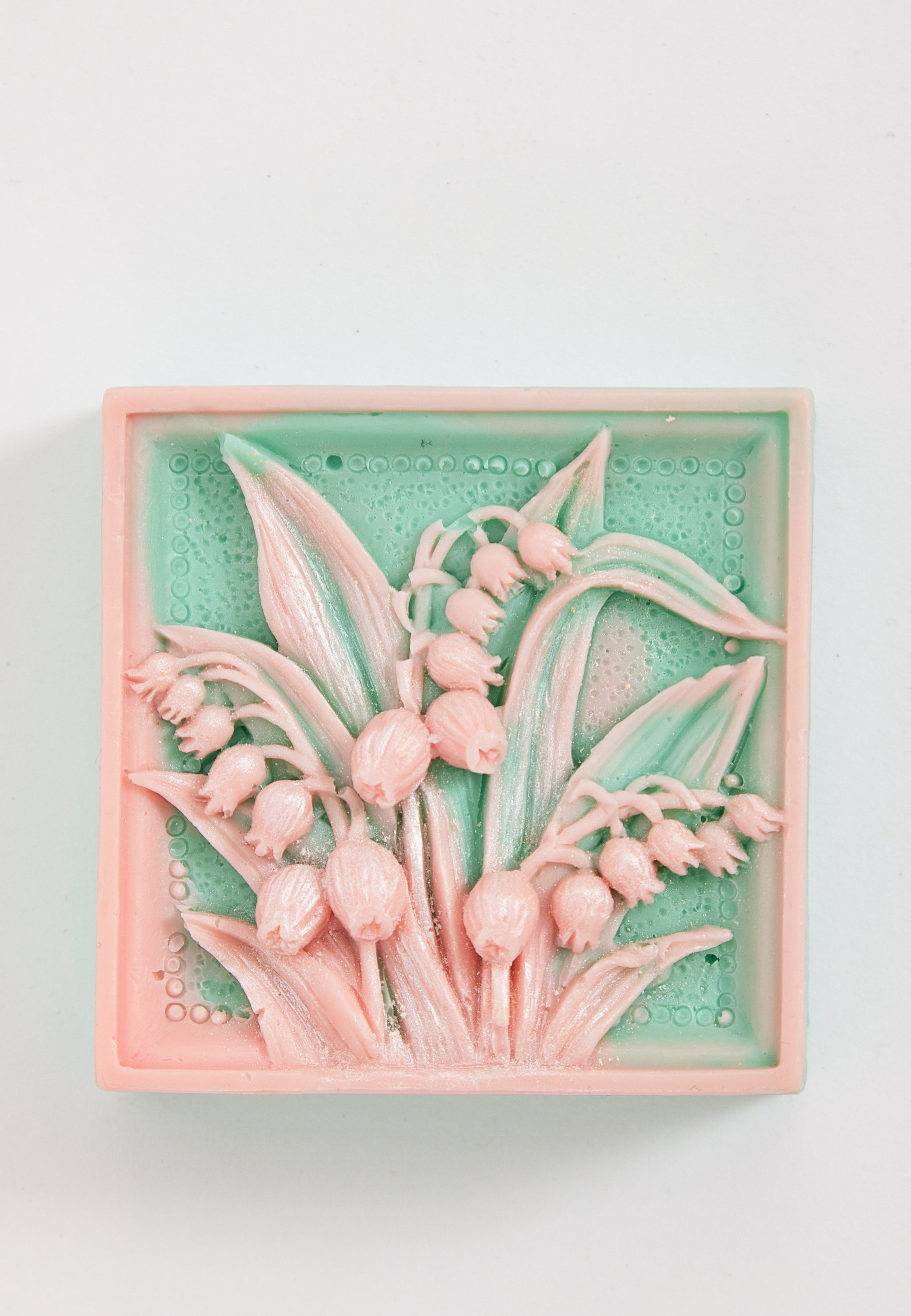 Liquorish Light pink and Blue Lilly Of The Valley Floral Soap Handmade Soap