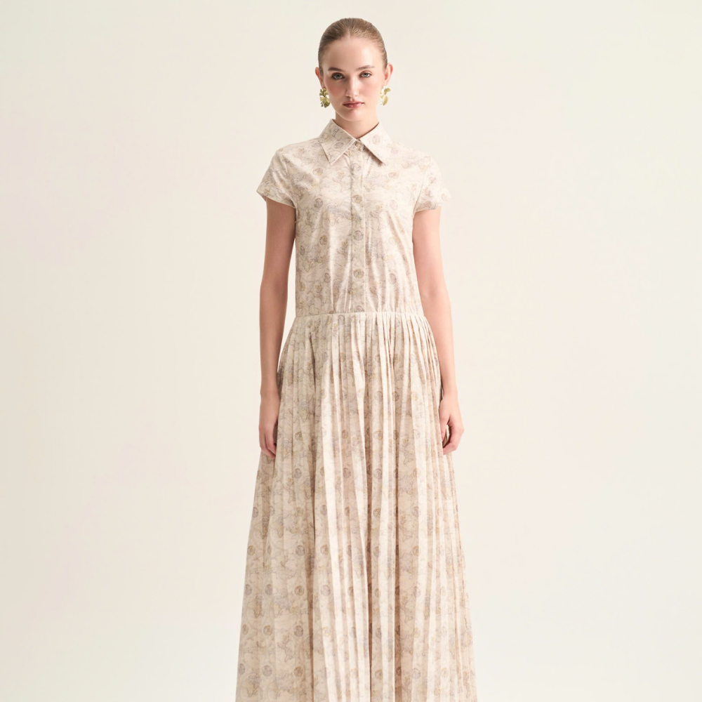 Shop store online for Solea A line Cotton Maxi Dress Shop Now!