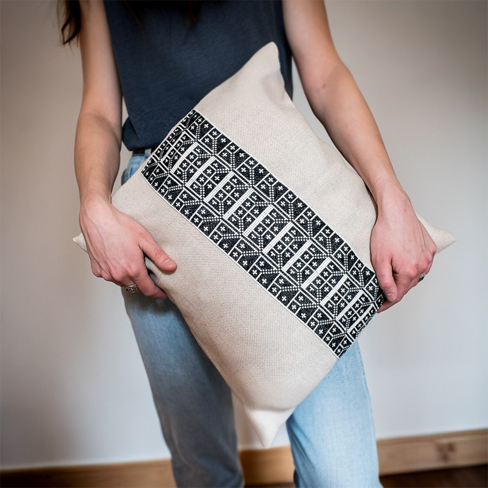 The carnation pillow is the perfect piece to tie your living room or bedroom together.