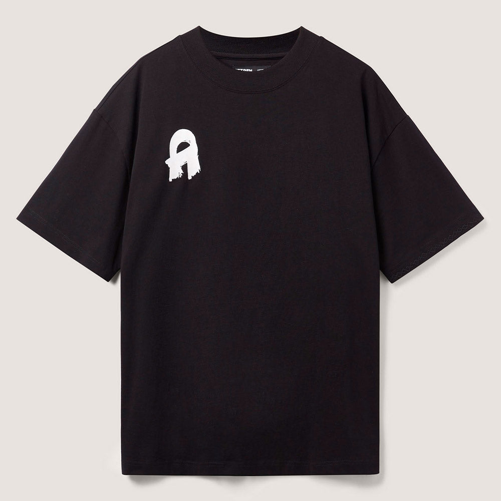 Oversized Signature Tee Black Mens features in shop new arrivals. Shop Now!