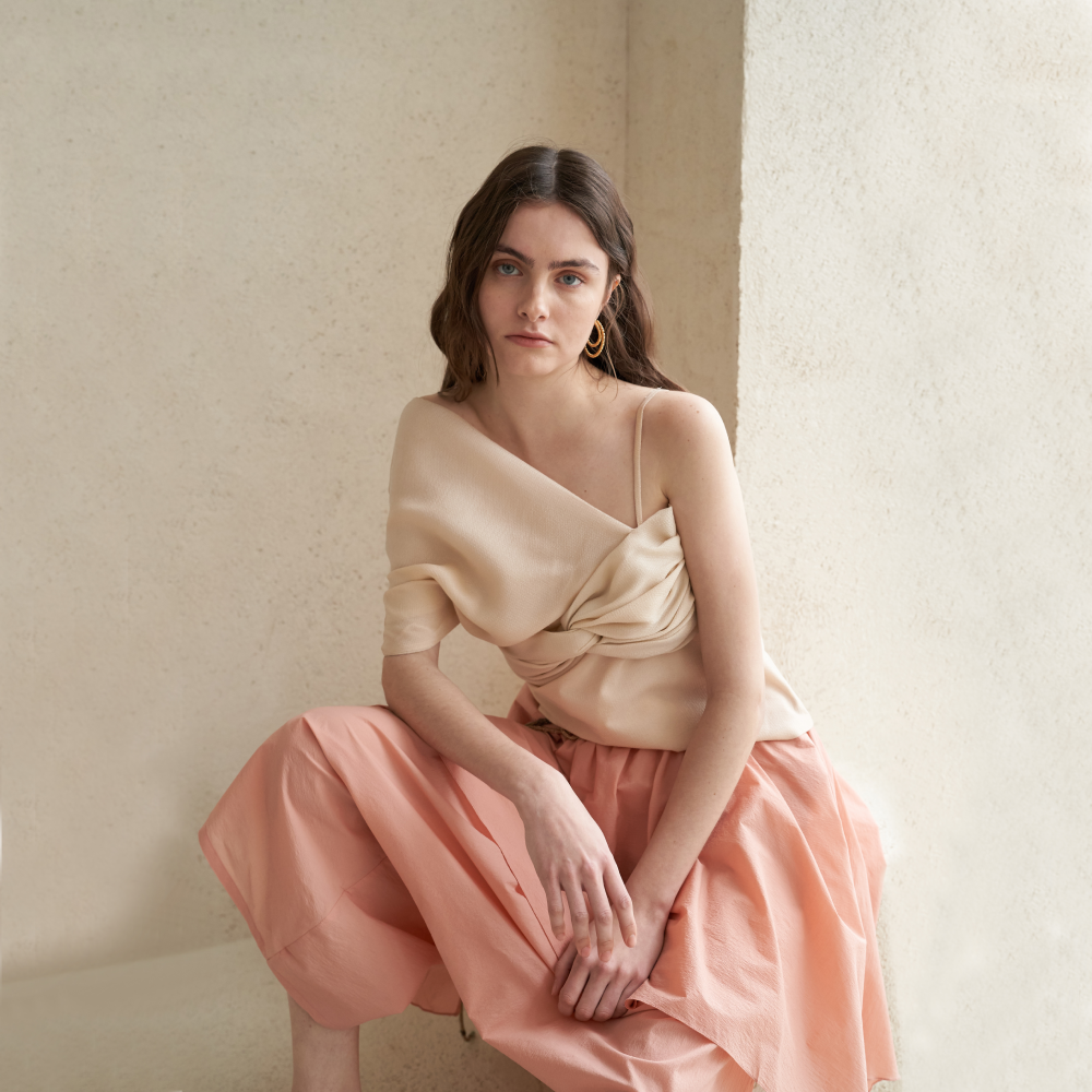 Luxurious silk blouse designed for elegance. Explore more dresses in shop. Shop Now!