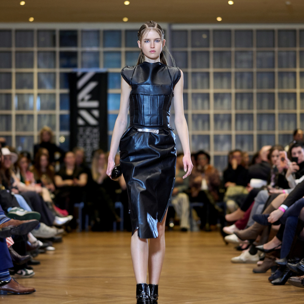 Black and White Platform Boots