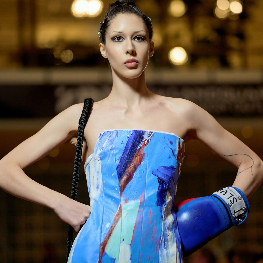 Upcycled Boxing Glove Accessory