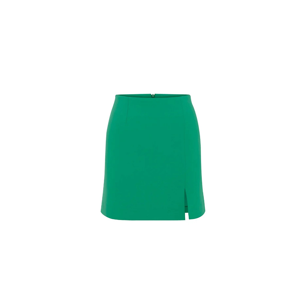 Vance Mini Skirt in Vert de Noel