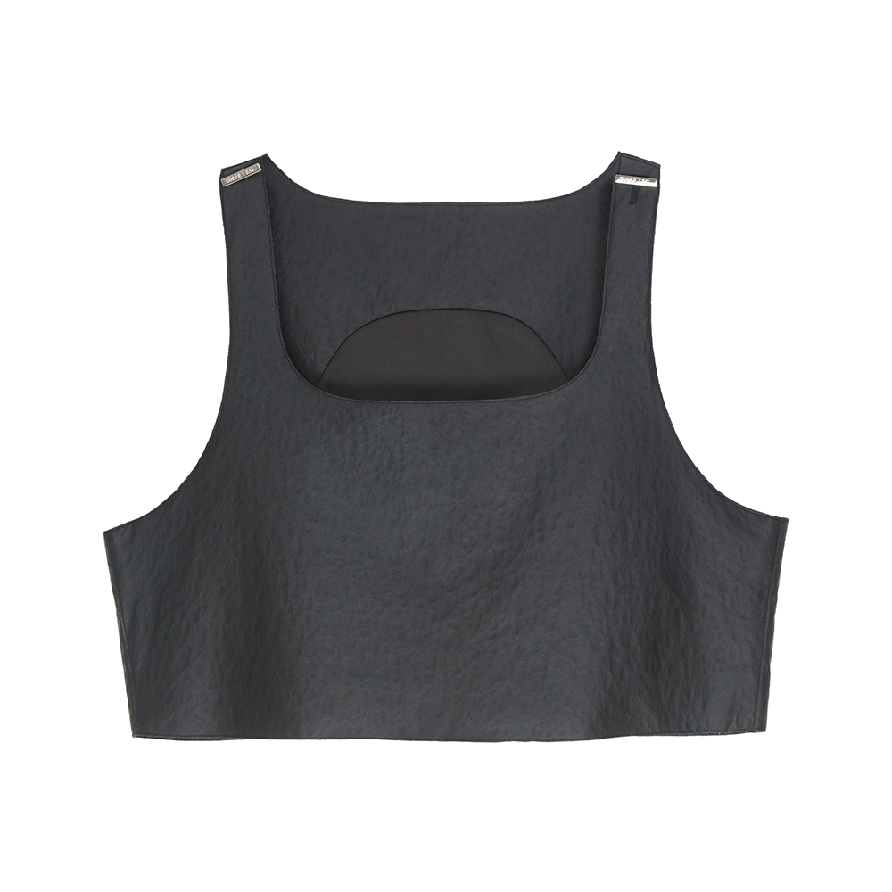 Shop the Vegan Leather Black Vest from Sugar Y Sal. Find your style and shop now!
