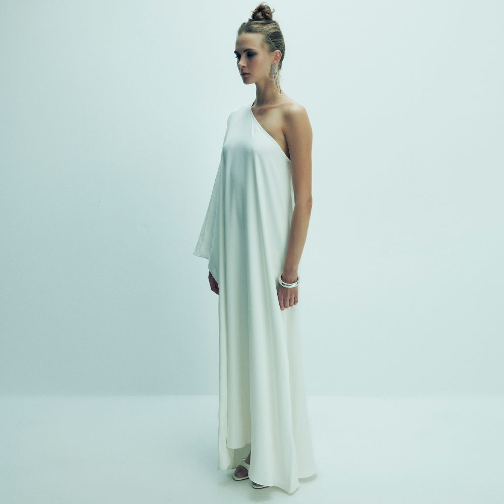 Venus One-Shoulder Maxi Dress