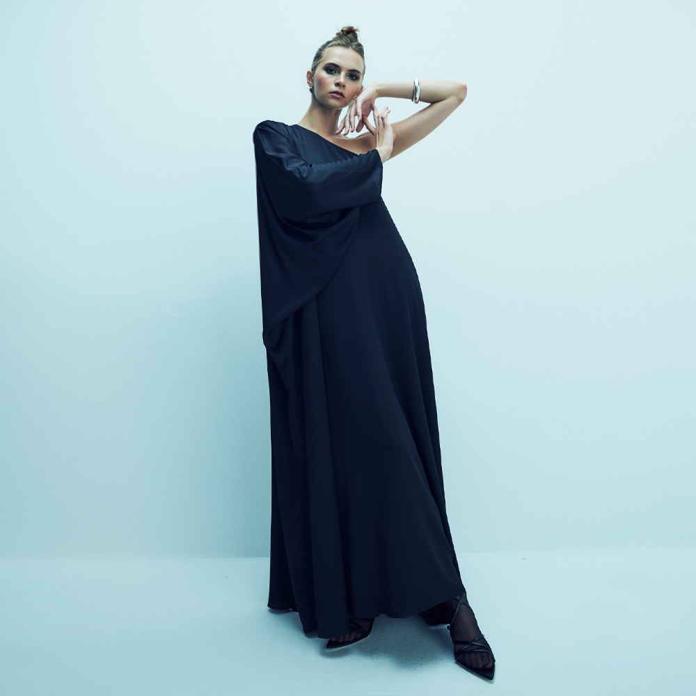 Venus One-Shoulder Maxi Dress