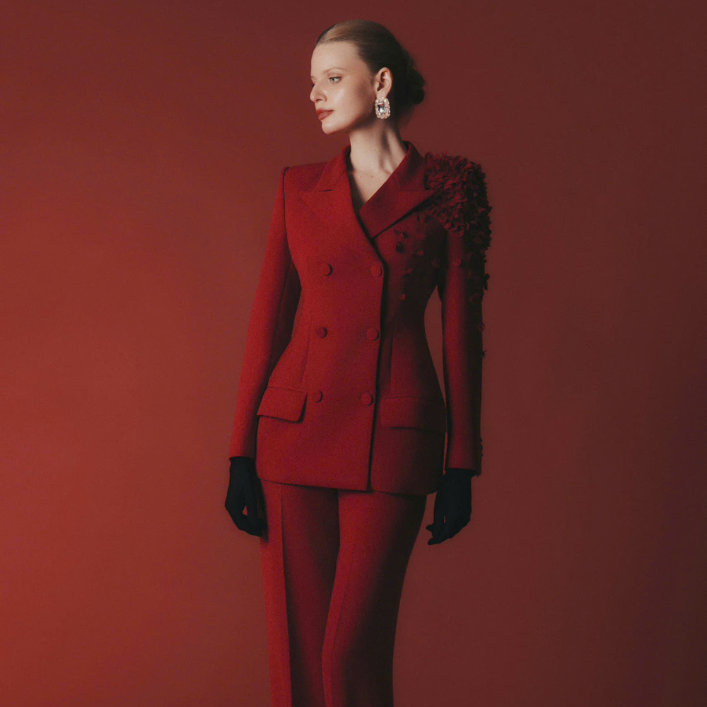 Shop Violeta Silk Blazer in exclusive new collection today. Shop Now!