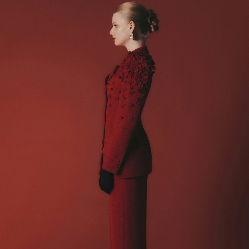 Shop Violeta Silk Blazer in exclusive new collection today. Shop Now!